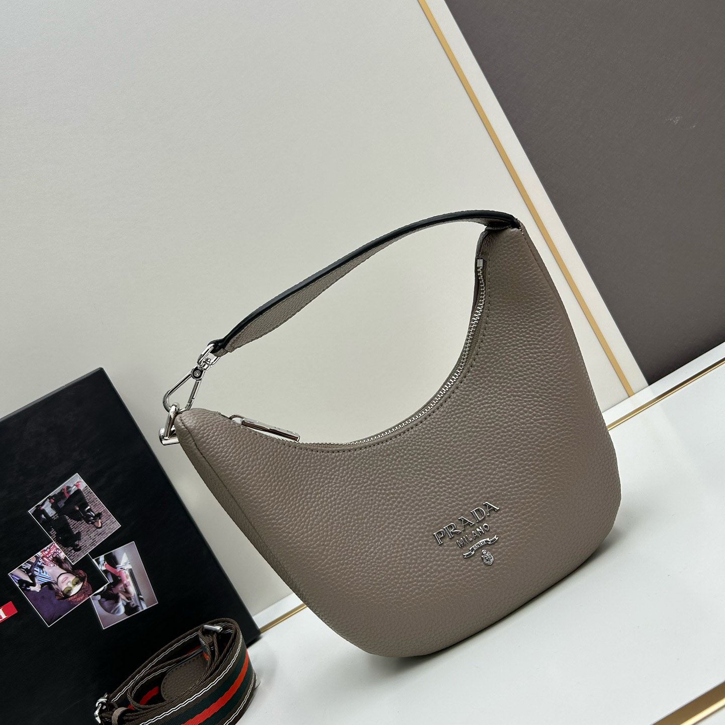 Pra*a top handle bags